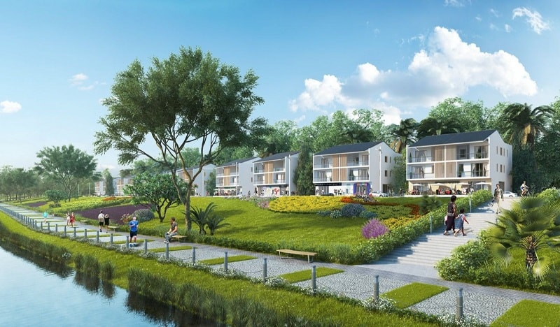 Bố trí không gian xanh trong nhà ở miền Tây