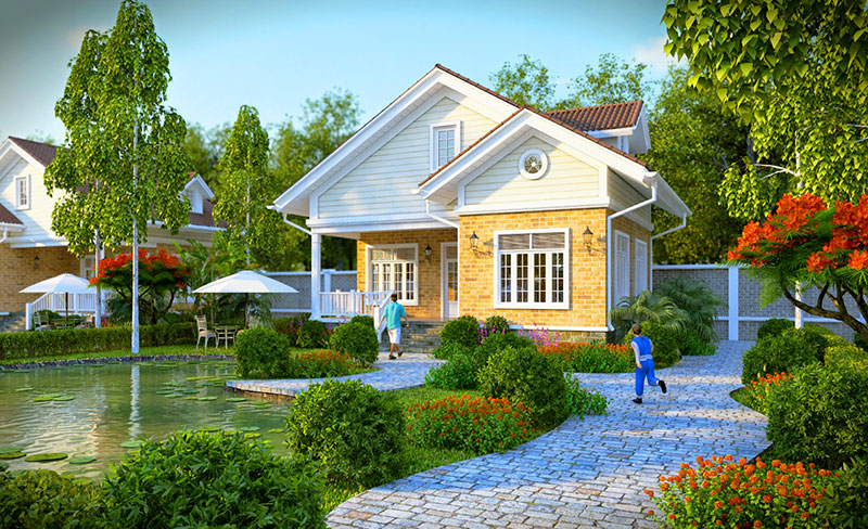 Ý Tưởng Thiết Kế Sân Vườn Đẹp và Dễ Chăm Sóc
