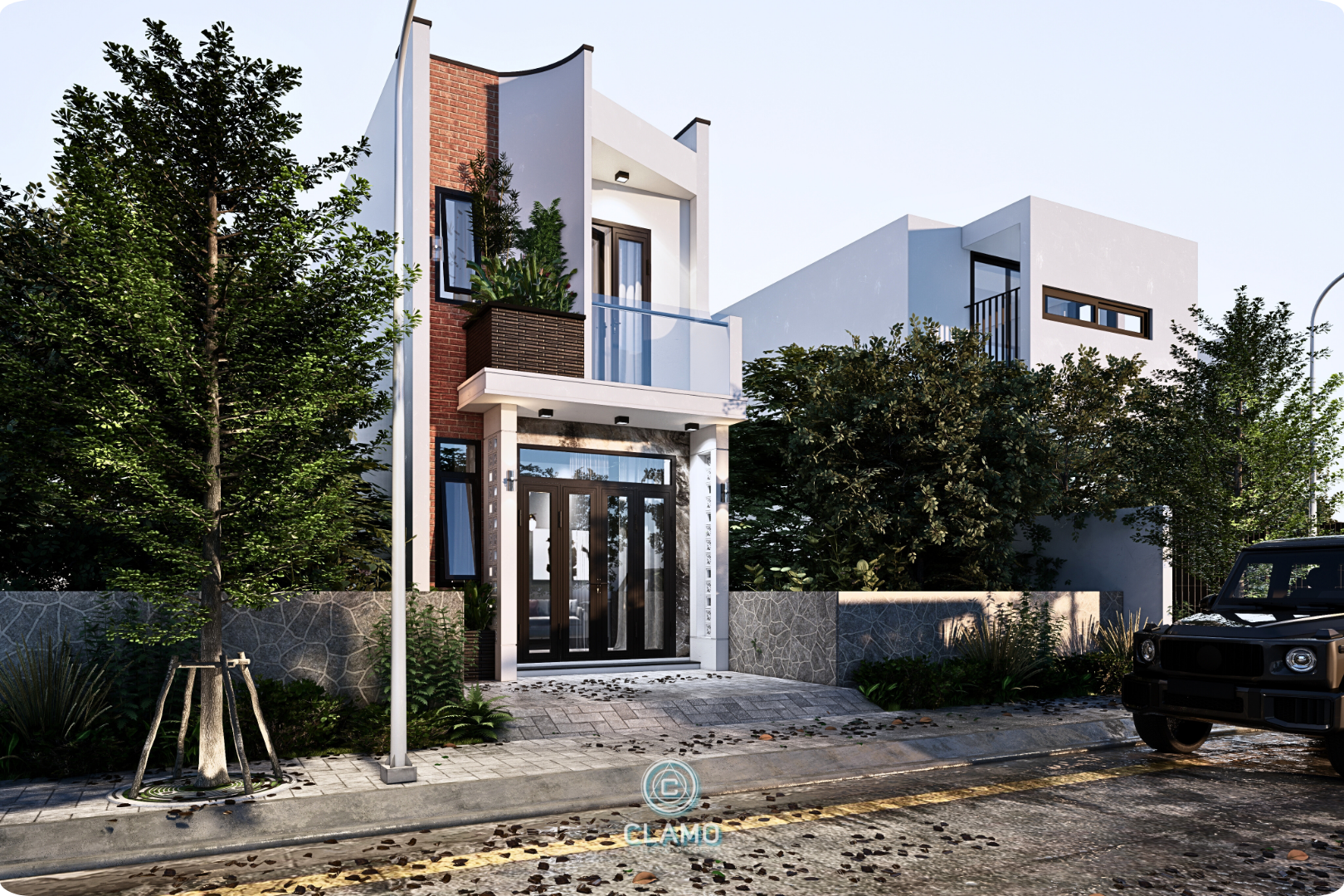 Nhà phố hiện đại