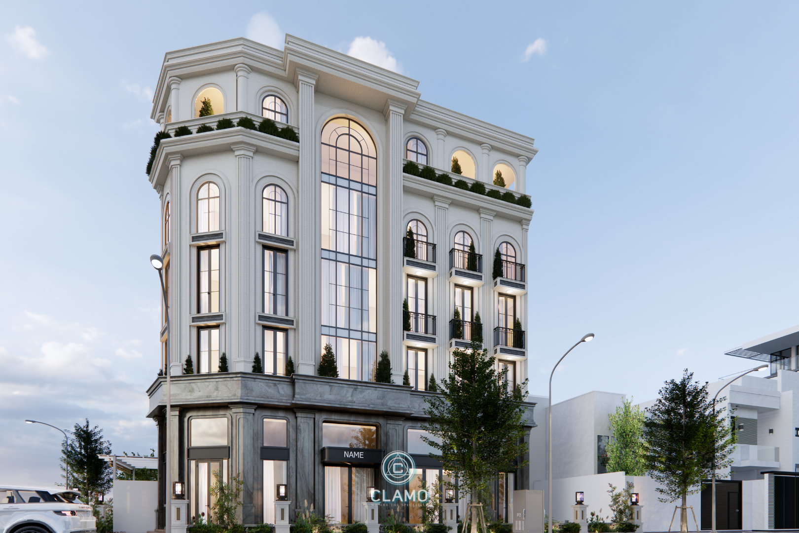 Phối cảnh nhà phố thương mại quận 6