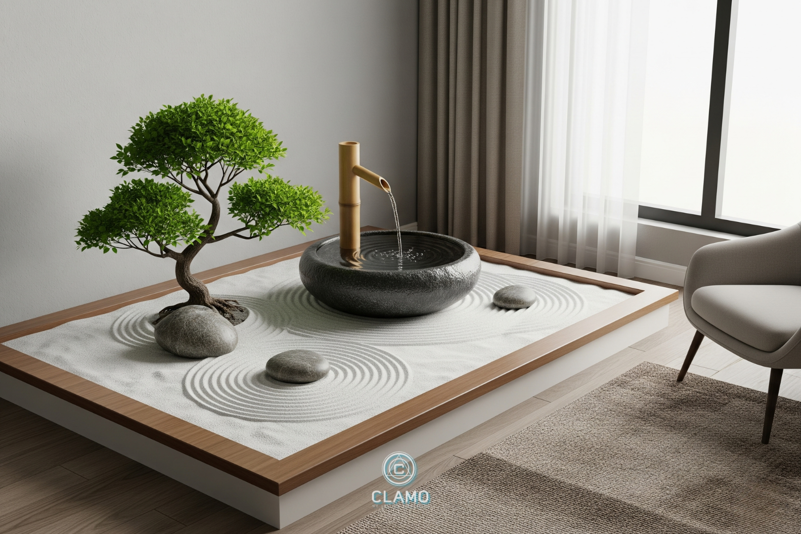 Tiểu cảnh cho nhà phố - Zen Garden mini
