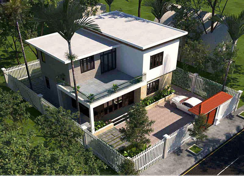          Mái bằng thực tế và bền bỉ