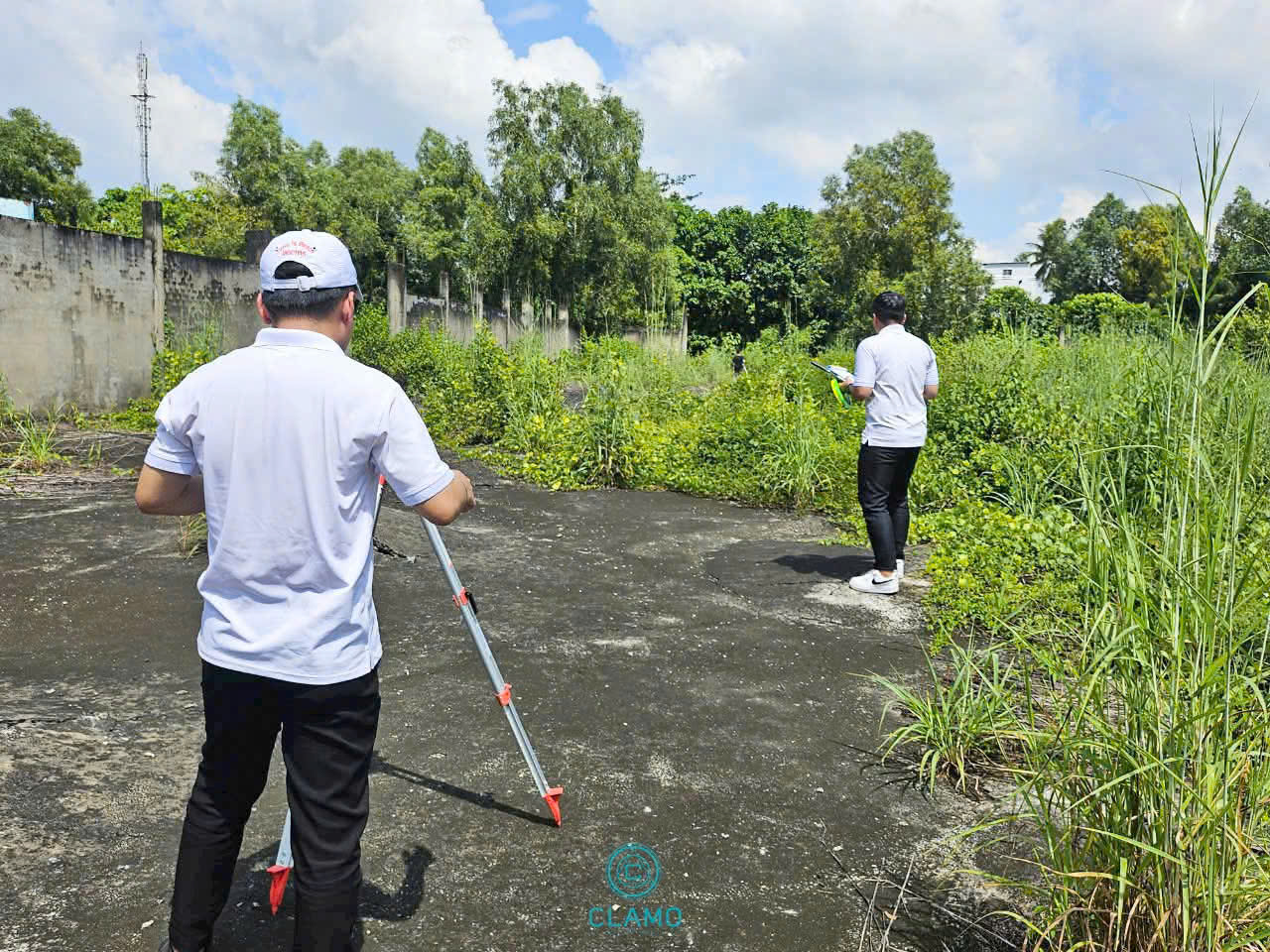 Kiểm tra hiện trạng khu dất
