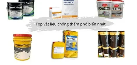 Các vật liệu chống thấm